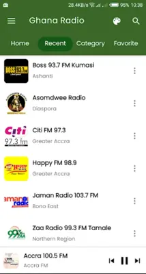 Ghana Radio - All Ghana Radio android App screenshot 2