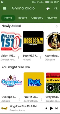 Ghana Radio - All Ghana Radio android App screenshot 5